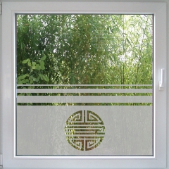 Asia Ornament Fensterfolie