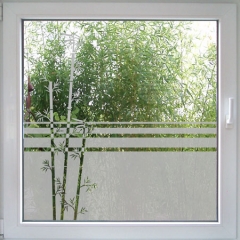 Bambus Fenstertattoo