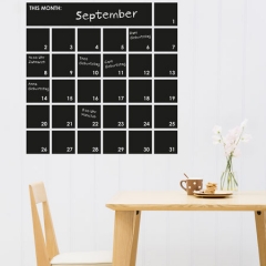 Tafelfolie Kalender