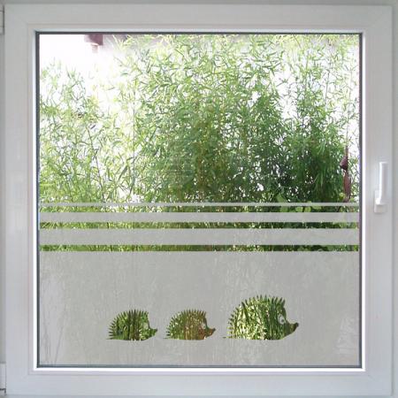Perforierte Fensterfolie, Fensterfolie mit Motiv
