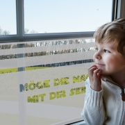 Möge die Macht Fensterfolie