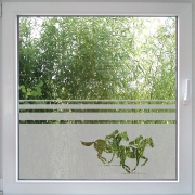 Horses Fensterfolie
