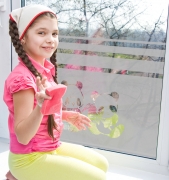 Panda Bear Fensterdekor