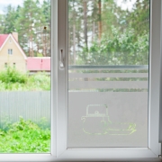 Tea Time Fensterdekor