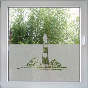 Pharos - Leuchtturm Fensterfolie