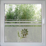 Fenstertattoo Sunflower