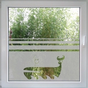 Whale Watching Fensterdekor