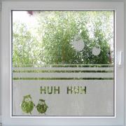 Owl - Eule Fenstertattoo