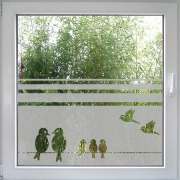 Birds Windowtattoo